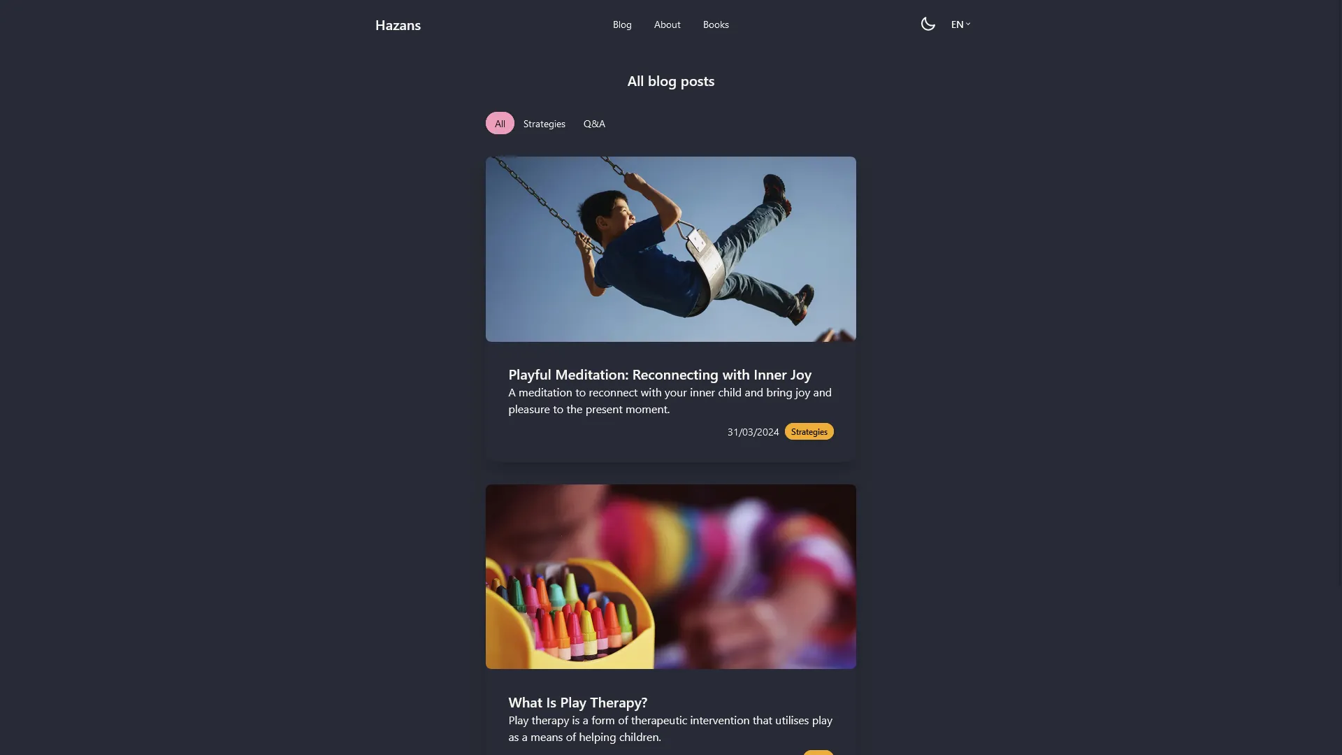 blog dark