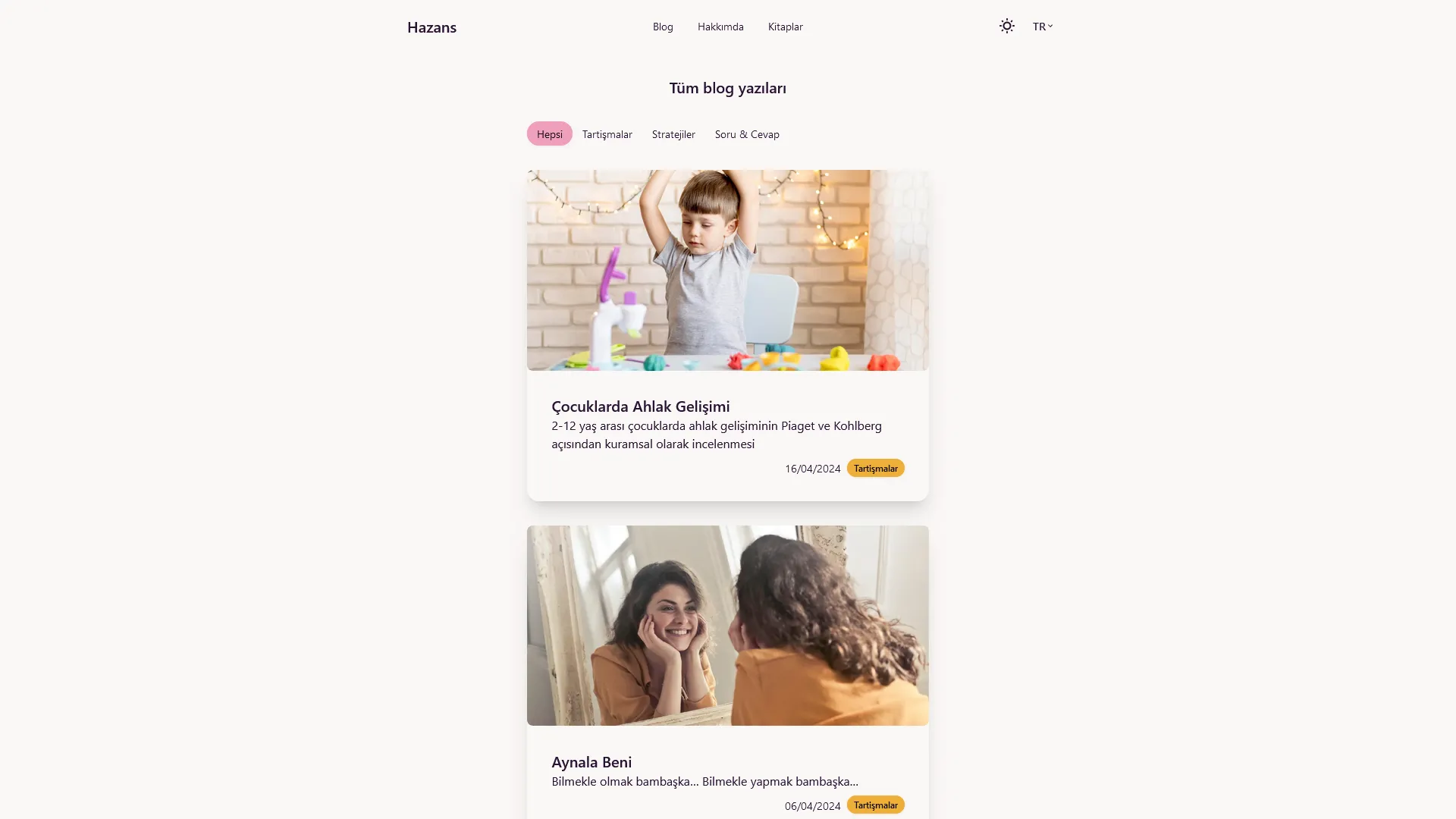 blog light