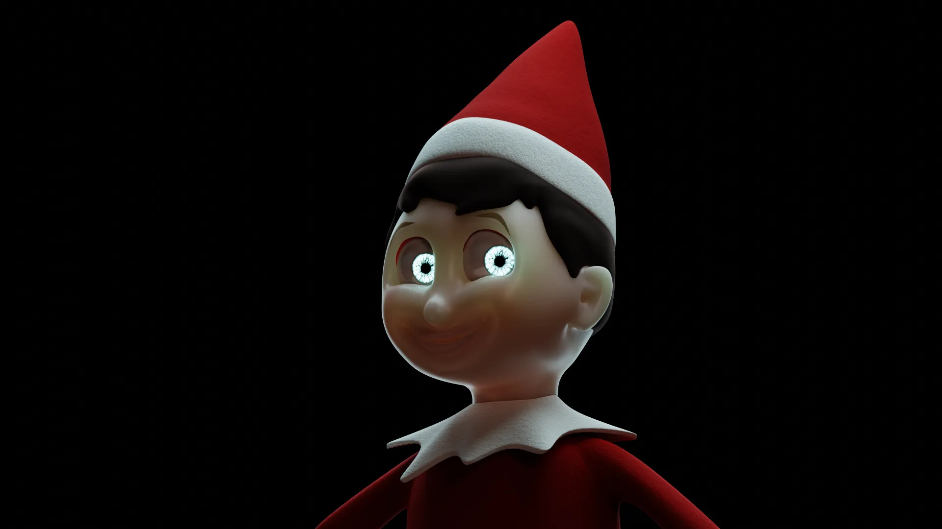 evil elf render